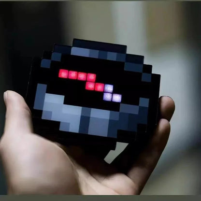 For My Word 3D Printed Magnetic Compass Keychain Casual Pixel Pendant Frozen Characters New Style Game Peripheral Plastic Gift